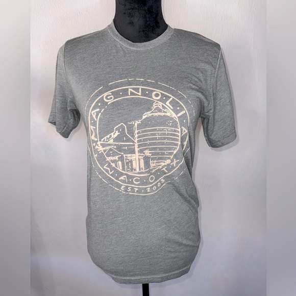 Magnolia Tops - Magnolia Waco Texas Gray Short Sleeve Tee Size Small